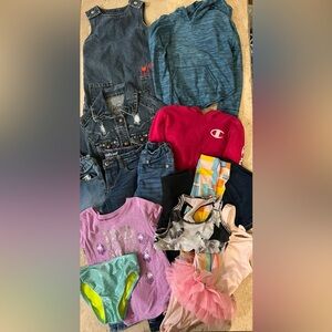 Girl’s Size 5 Bundle, Athletic, Jacket, Jeans, Skirt, Tee, Dance 15 Pcs